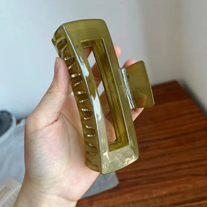 Large Hair Clips for Thick Hair Women Geometric Claw Accessory
