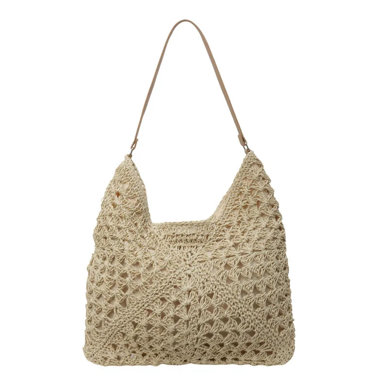 Variant image for Straw Elegance | Shoulder Bags for Women-3
