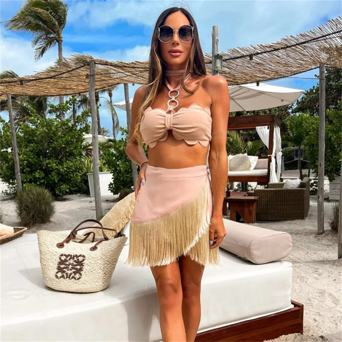 Variant image for Bella | Beach Cover Up Dress - Lightweight Swim Cover Up for Summer Outings-18