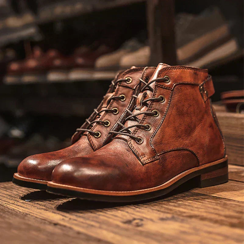 Grayson | Men's High-Top Boots in Genuine Leather 1