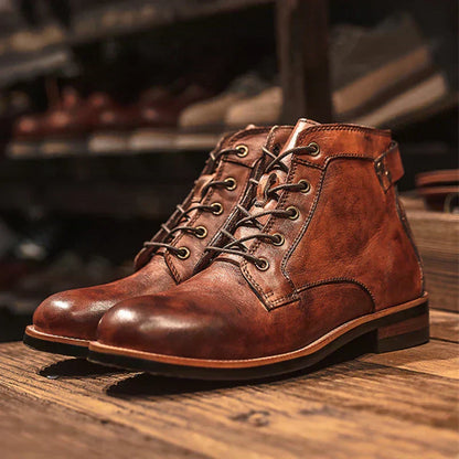 Grayson | Men's High-Top Boots in Genuine Leather 1