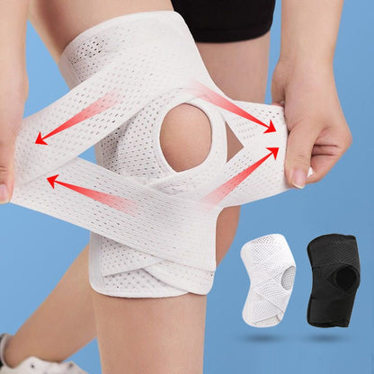 Comfortable Knee Support Wrap | Adjustable Sports Brace - Luxivelle