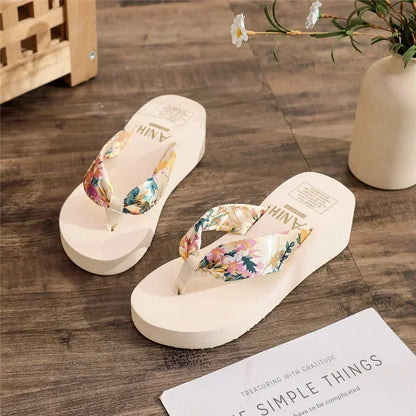 Fabulous | Platform Sandals for Women - Chic Wedge Flip Flops-4