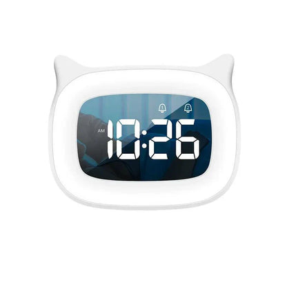 Smart LED Clock Radio with Rechargeable Nightlight