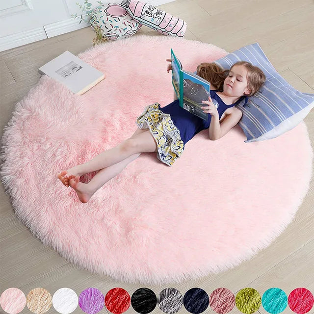 Cozy Plush Area Rug for Bedroom and Living Room Comfort