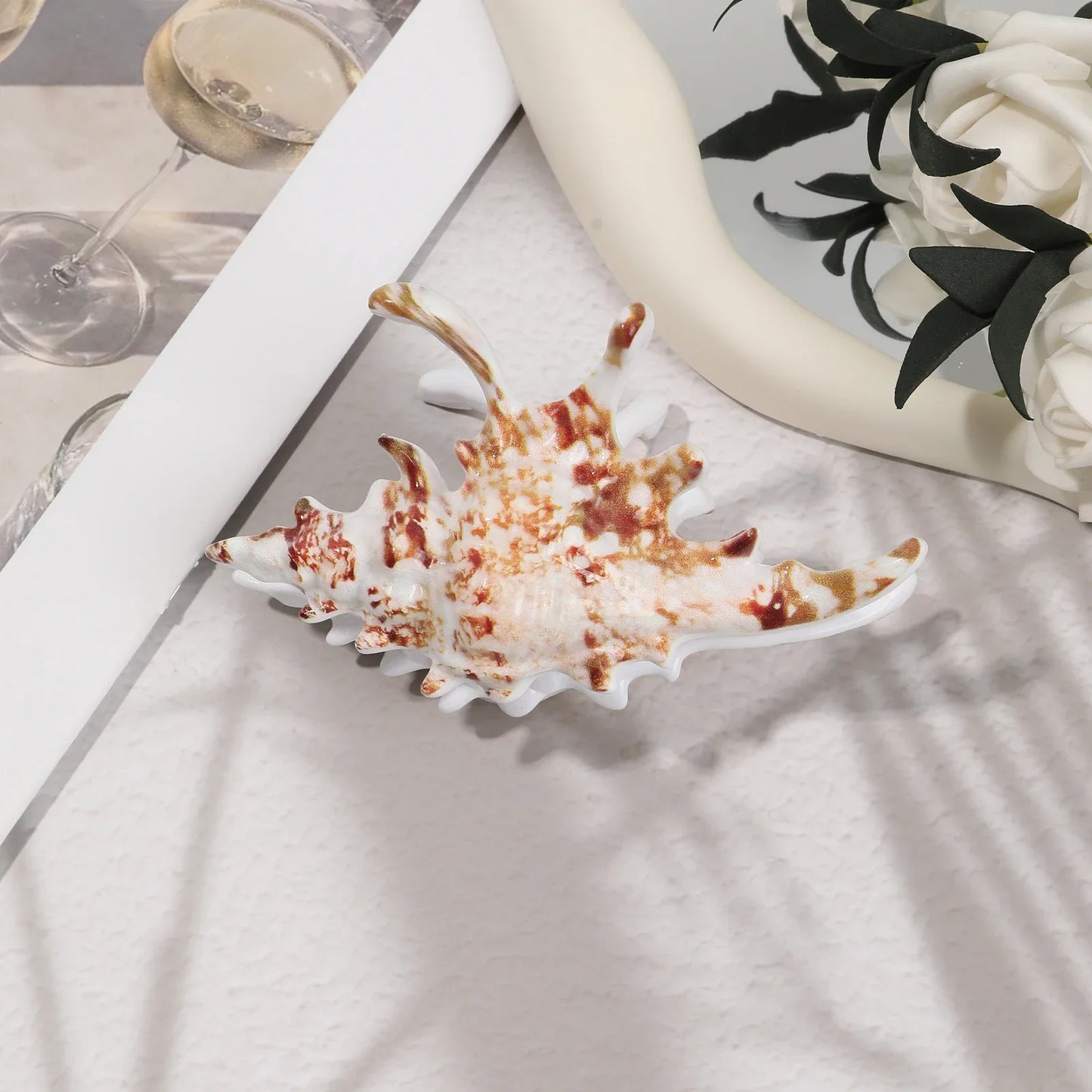 Beachy Seashell Hair Clips for Women