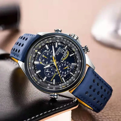 Accurate Quartz Men's Watch - Waterproof Stainless Steel Timepiece