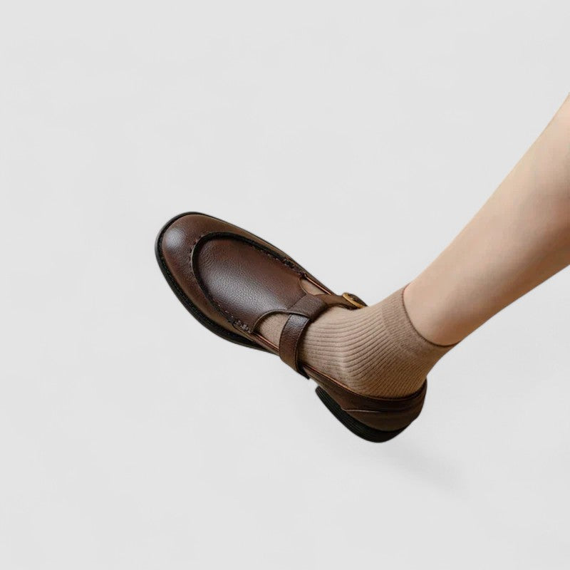 Comfortable Wide Toe Mary Jane Shoes