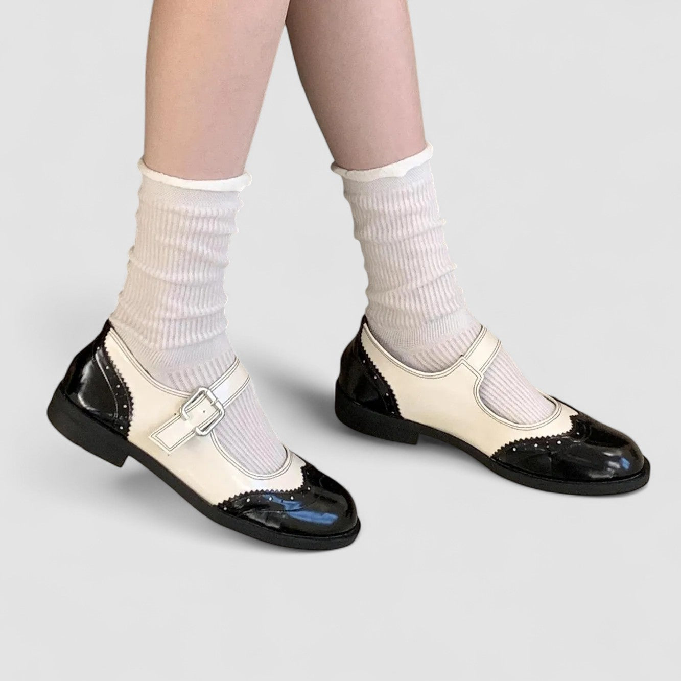 Classic Mary Jane Flat Shoes