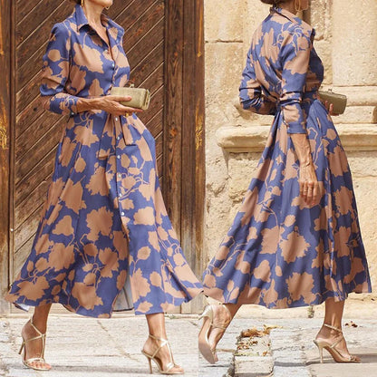 Elegant Women's Long Sleeve Dress