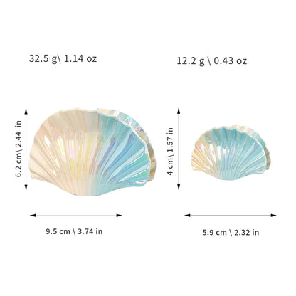 Colorful Ocean Shell Hair Clip for Women Beach Hairstyle
