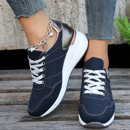 Soft Casual Slip On Sneakers - Luxivelle