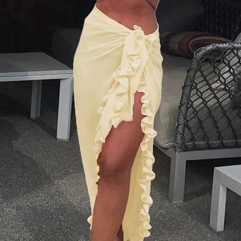 Chiffon Breeze | Beach Cover Up Dress-4