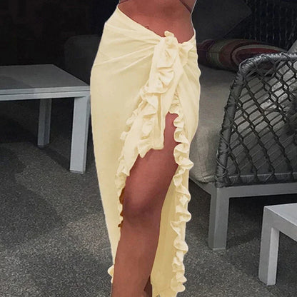 Chiffon Breeze | Beach Cover Up Dress-4