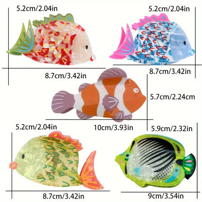 Stylish Girls Hair Clip Fashion Shark Hair Slide