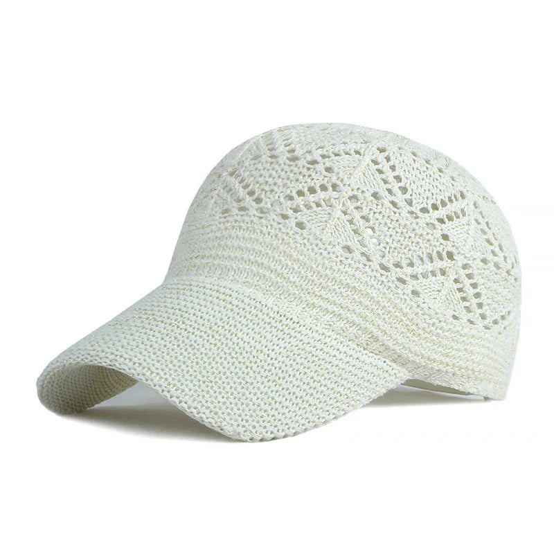 Lightweight Women's Mesh Baseball Cap Summer Sun Hat
