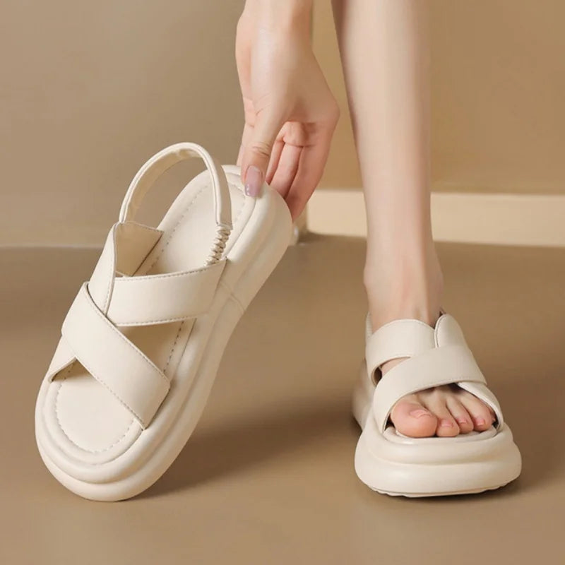 Comfortable Women's Wedge Sandals with Arch Support
