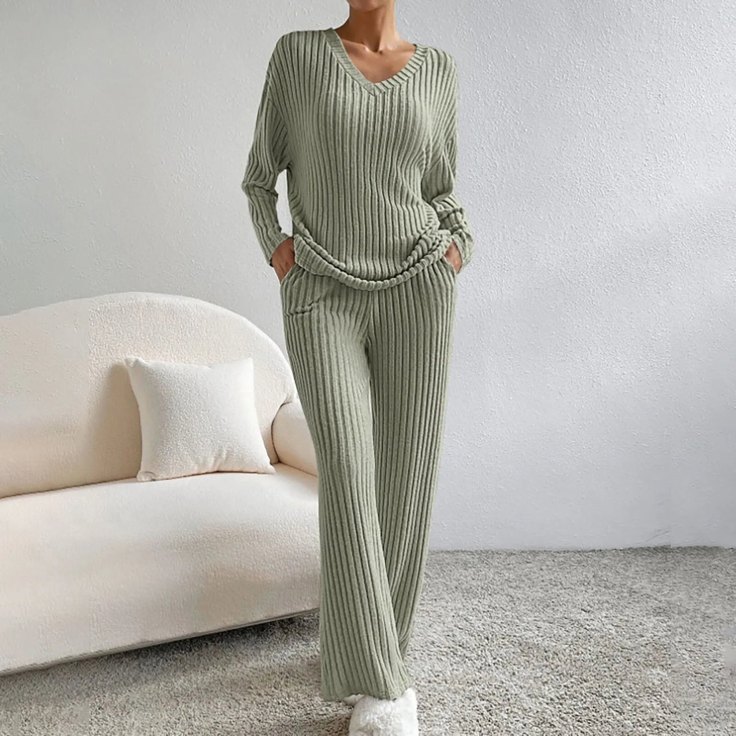 Soft Knit 2-Piece Outfit Set