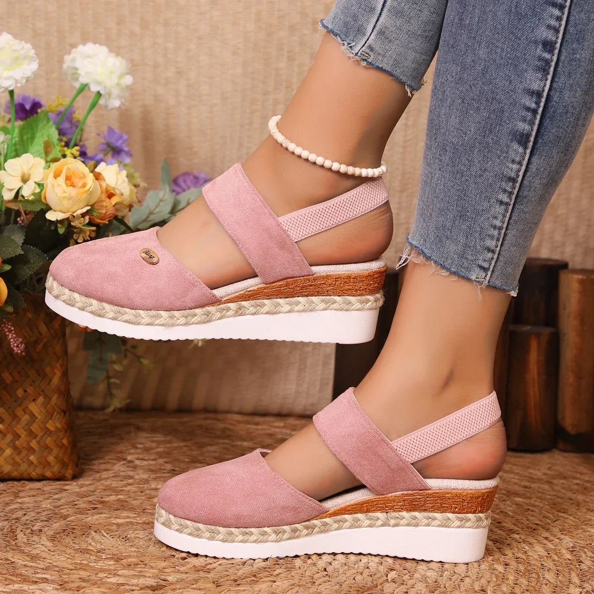 Variant image for Wendy Wedge Sandals | Espadrille Wedges for Women-5