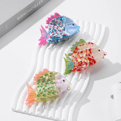 Stylish Girls Hair Clip Fashion Shark Hair Slide