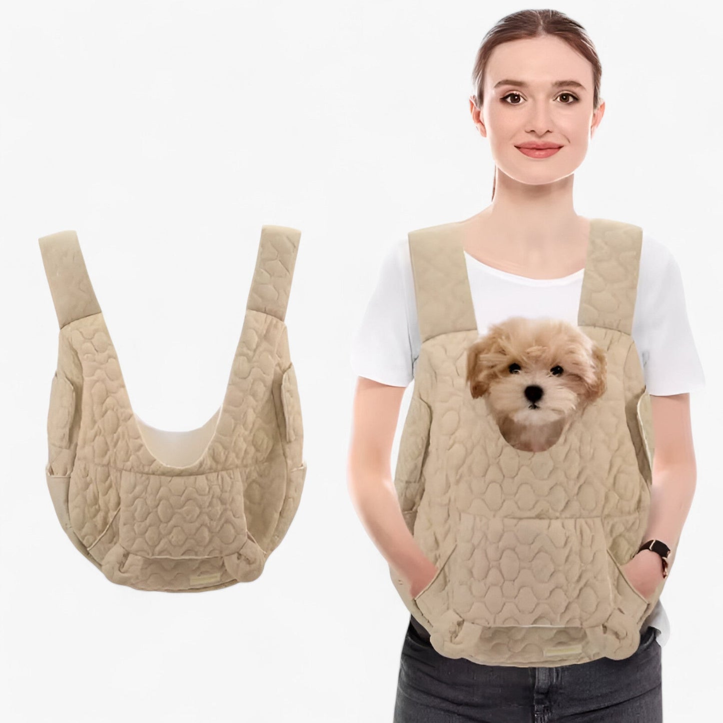 Large Comfortable Pet Backpack Carrier for Cats Dogs