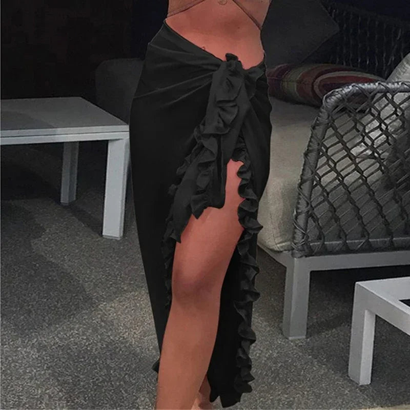 Variant image for Chiffon Breeze | Beach Cover Up Dress-3