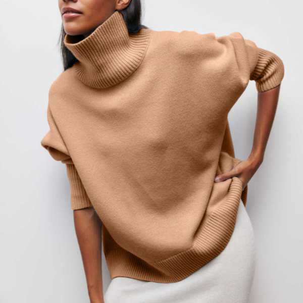 Warm Crew Neck Knit Sweater