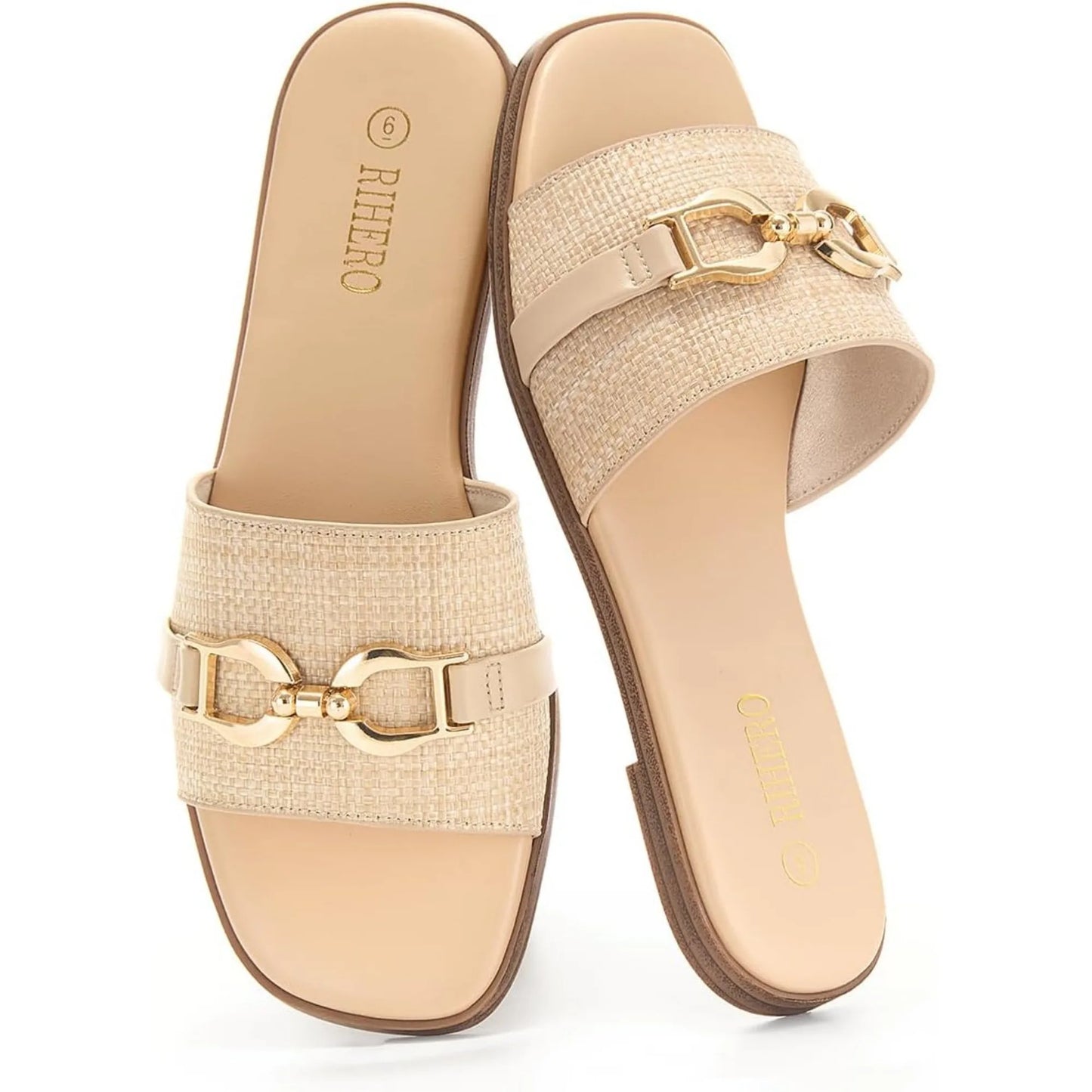 Beachy Brown Strap Sandals