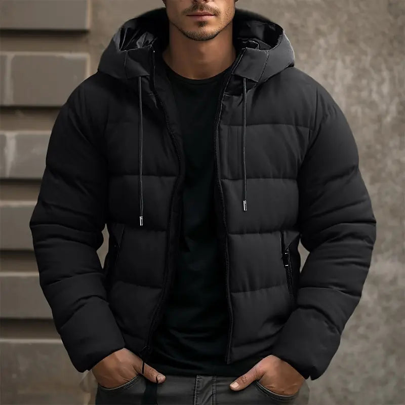 Insulated Waterproof Parka Coat for Men - Luxivelle