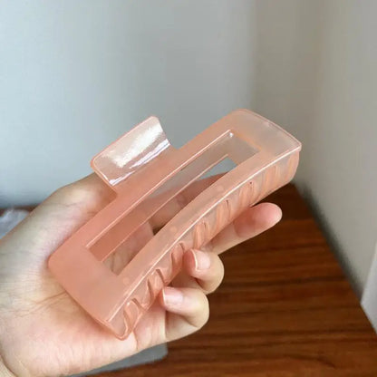 Large Hair Clips for Thick Hair Women Geometric Claw Accessory