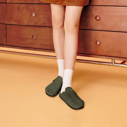 Kido Suede Clogs | Unisex Footwear-4