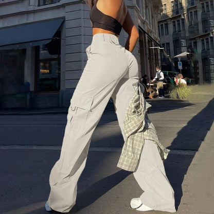 Comfortable High Waisted Cargo Pants for Women