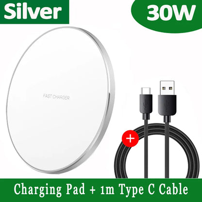 Quick Wireless Charger Pad for iPhone & Android