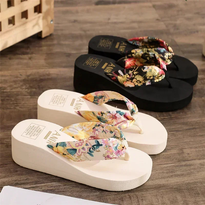 Fabulous | Platform Sandals for Women - Chic Wedge Flip Flops-1