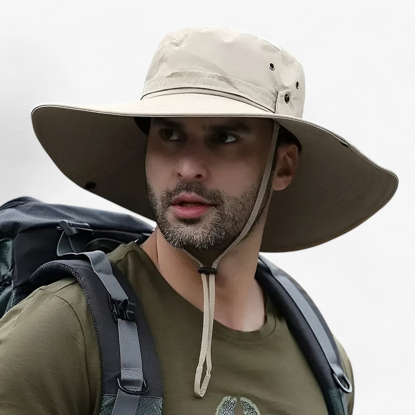 Waterproof Outdoor Sun Hat for Men - Lightweight Hiking Cap