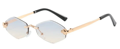 Classic Ladies Retro Metal Sunglasses