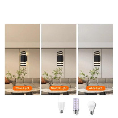 Bright LED Exterior Wall Lamp - Waterproof Up Down Light