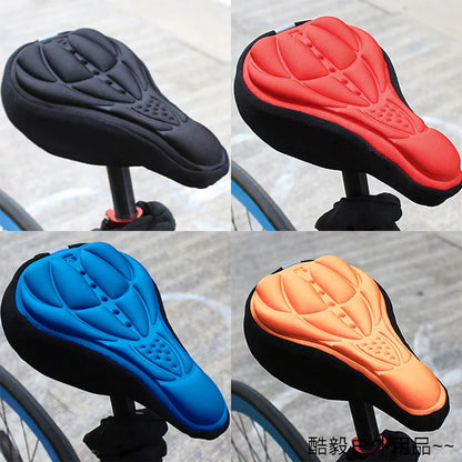 Soft Gel Bike Seat Cushion Padded Bicycle Cover