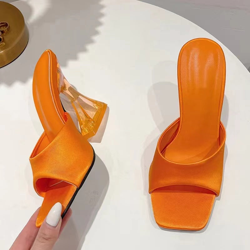Ladies' Comfortable Block Heel Sandals