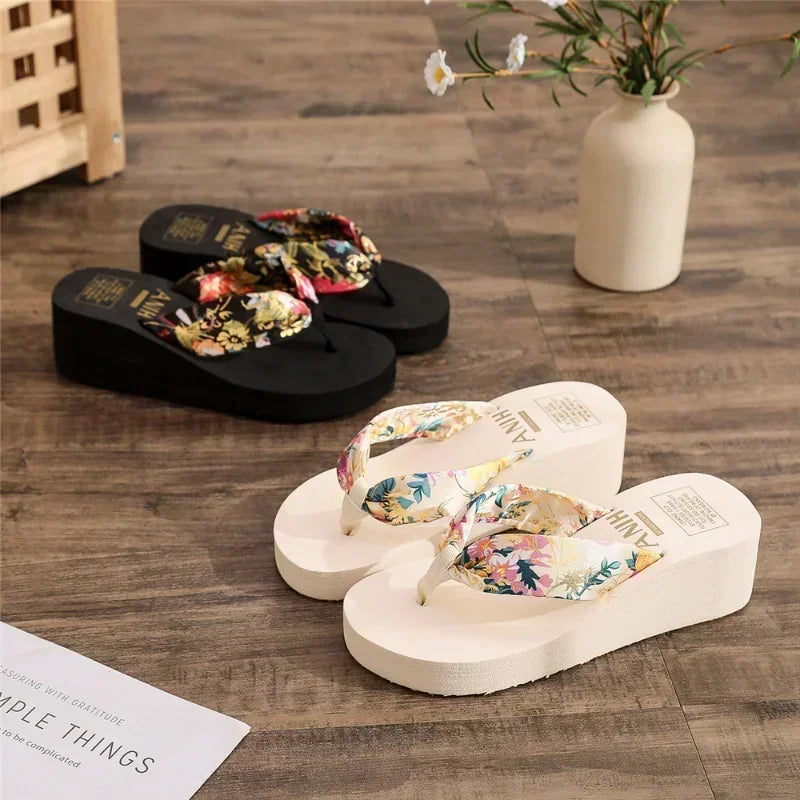 Fabulous | Platform Sandals for Women - Chic Wedge Flip Flops-3