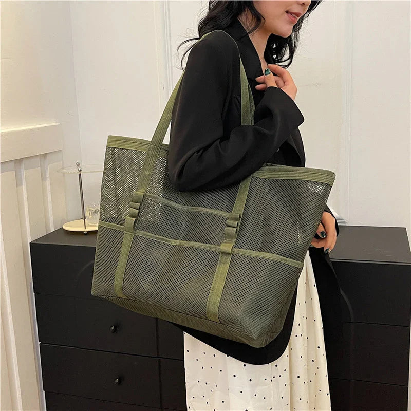 Misty | Large Beach Bag Tote for Stylish Summer Adventures-1