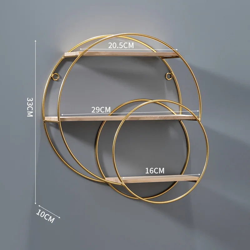 Modern Double Tier Wall Shelf - Luxivelle