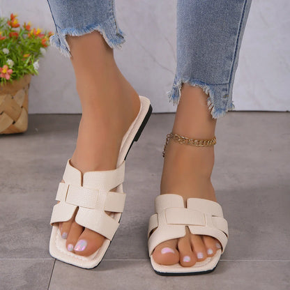 Luxe | Ladies Flat Sandals – Casual Outdoor Footwear-3