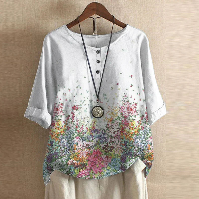Vintage Style Women's Blouse