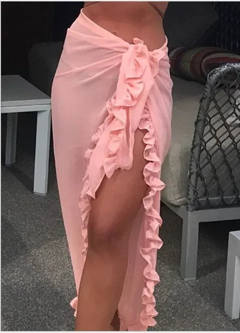 Variant image for Chiffon Breeze | Beach Cover Up Dress-5
