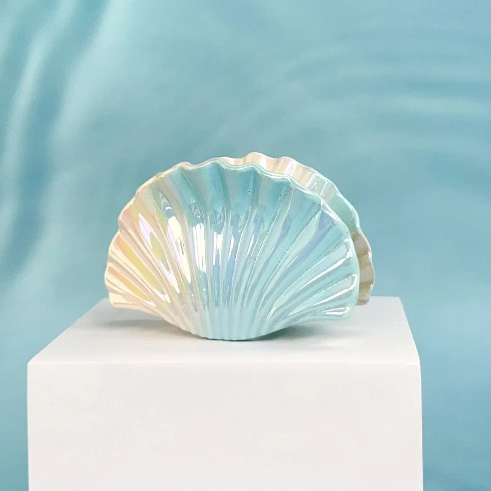 Colorful Ocean Shell Hair Clip for Women Beach Hairstyle