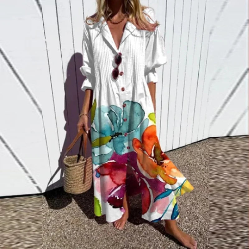 Free Spirit Floral Maxi Dress
