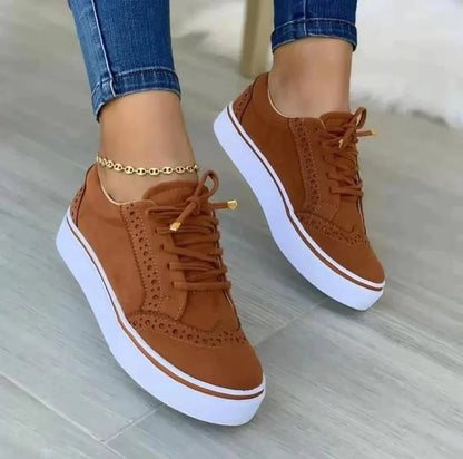 Rita Comfort Sneakers – Premium Leather, Orthopedic Design-1