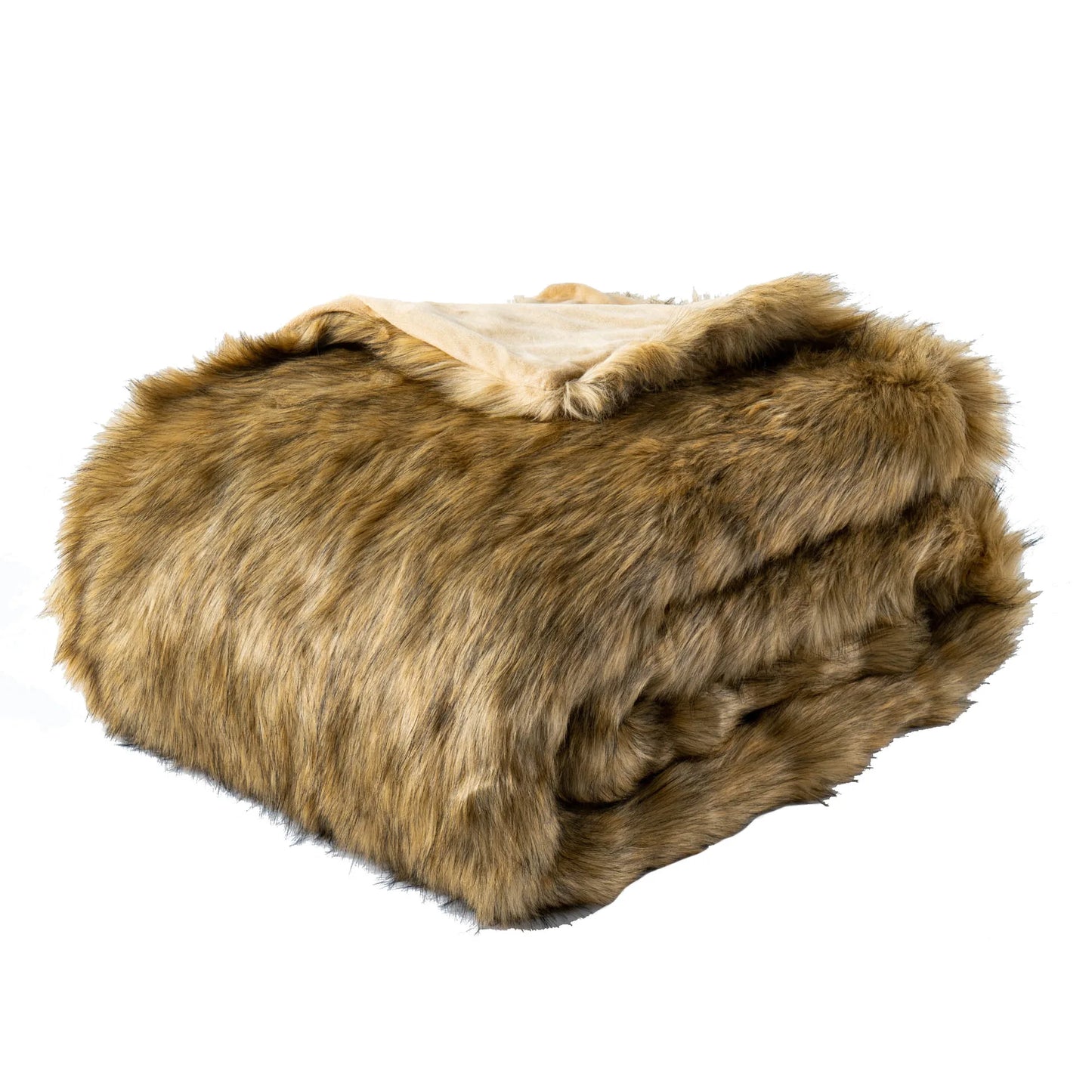 Plush Faux Fur Throw Blanket – Soft Cozy Home Decor
