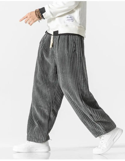 Relaxed Fit Straight Leg Pants